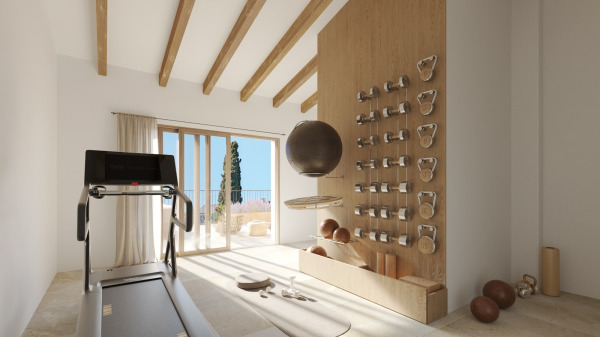 Elegantes Neubau-Stadthaus mit exklusiver Ausstattung und Pool in Santanyi Bild 11