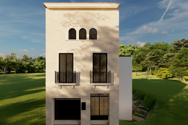 Exklusives, modernes Neubau-Stadthaus mit Pool in Santanyi Bild 3