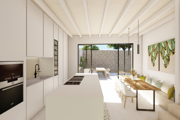 Exklusives, modernes Neubau-Stadthaus mit Pool in Santanyi Bild 7