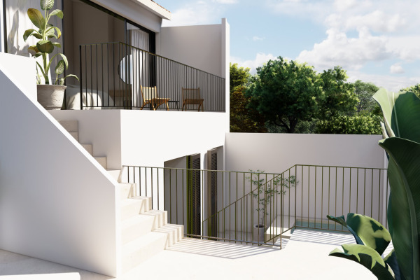 Exklusives, modernes Neubau-Stadthaus mit Pool in Santanyi Bild 10