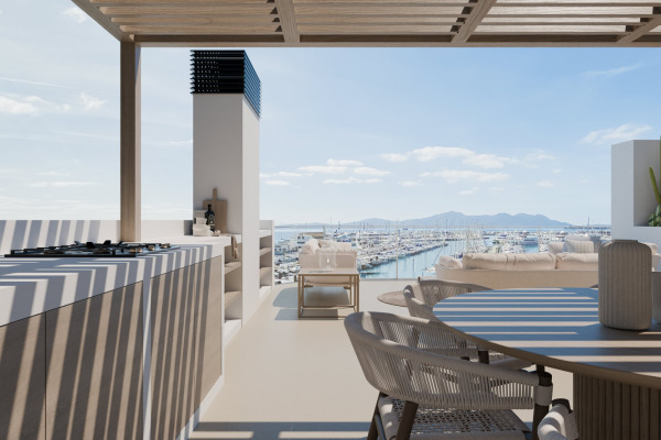 Renoviertes Penthouse direkt am Yachthafen von Puerto Pollensa Bild 2