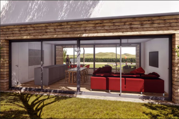 Moderne Neubauvilla mit Pool fußläufig zum Es Trenc Strand Bild 4