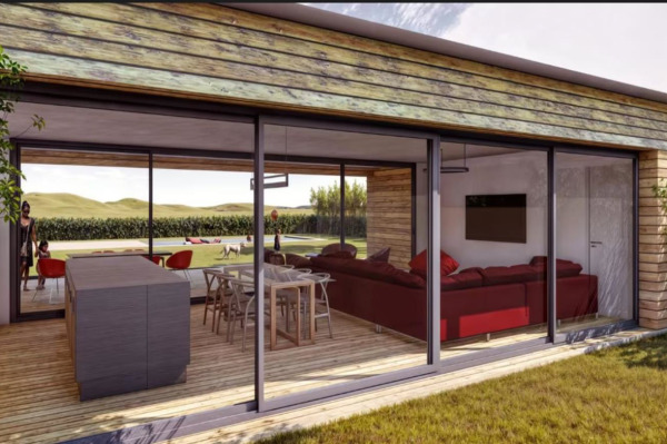 Moderne Neubauvilla mit Pool fußläufig zum Es Trenc Strand Bild 5