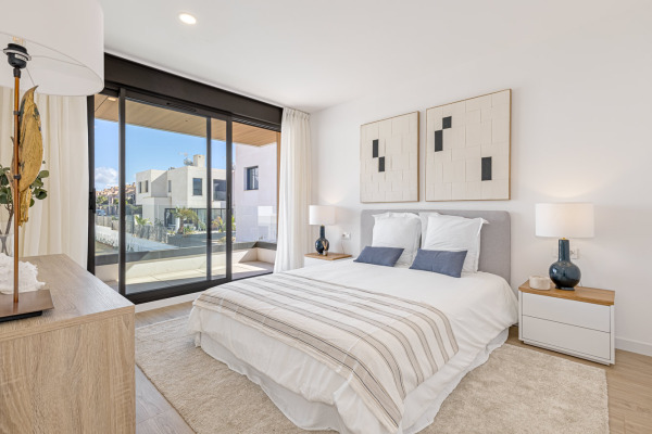 Neubau Doppelhaushälften mit privatem Pool und Teilmeerblick Bild 12