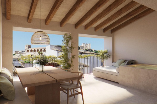 Stilvoll renoviertes Stadthaus mit Pool im Herzen von Arta