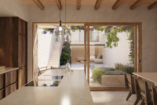 Stilvoll renoviertes Stadthaus mit Pool im Herzen von Arta Bild 5