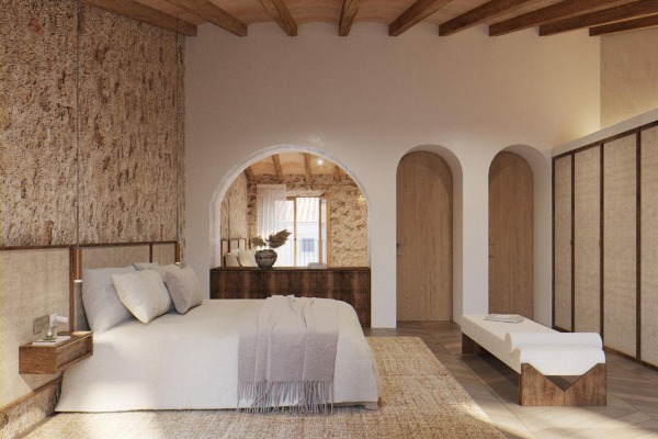 Stilvoll renoviertes Stadthaus mit Pool im Herzen von Arta Bild 6