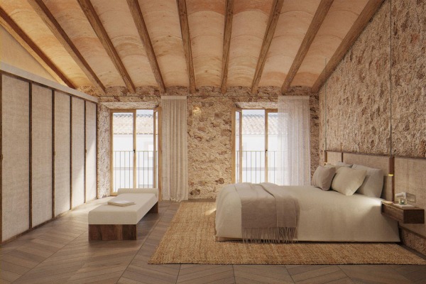 Stilvoll renoviertes Stadthaus mit Pool im Herzen von Arta Bild 8