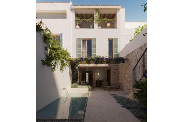 Stilvoll renoviertes Stadthaus mit Pool im Herzen von Arta Bild 9