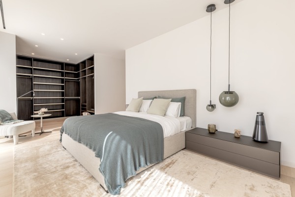 Moderne, außergewöhnliche Luxusvilla mit Meerblick in Portals Nous Bild 11