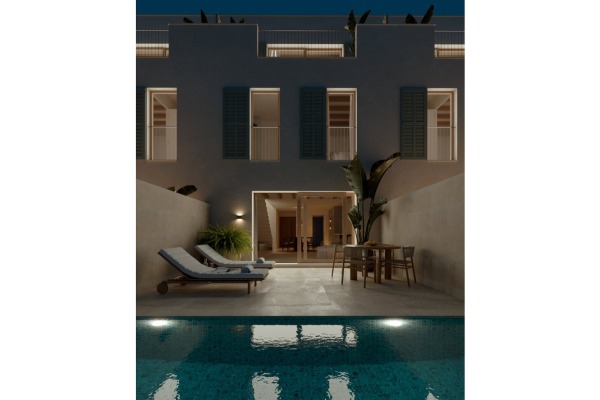 Modernes Neubau-Reihen-Stadthaus mit privatem Pool in Ariany Bild 12