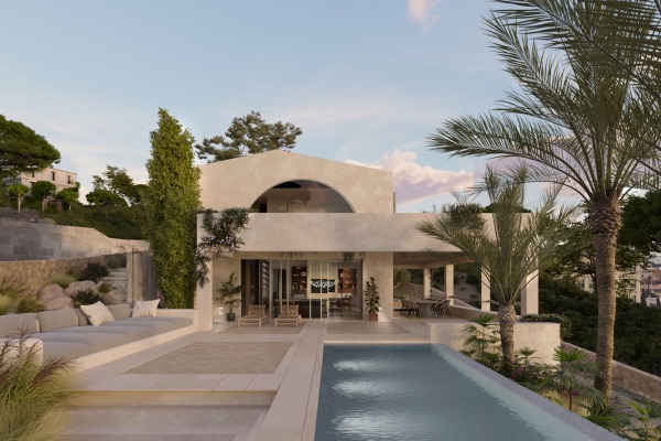 Exklusive Neubauvilla in begehrter und zentraler Lage von Santa Ponsa Bild 2