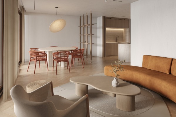 Exklusive Neubauwohnungen in einer Residenz nahe am Hafen von Palma Bild 3