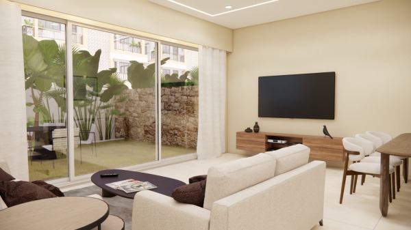 Neugebautes Duplex-Apartment mit Garten und eigenem Jacuzzi Bild 2