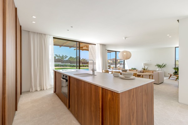 Moderne Neubau Villa mit Blick in die Bucht von Palma Bild 6