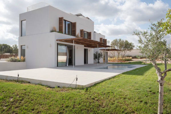 Moderne Neubau Villa mit Blick in die Bucht von Palma Bild 11