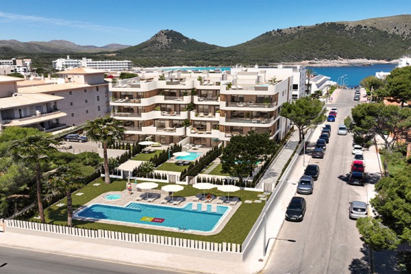 Neugebaute Apartments fußläufig zum Strand in Cala Ratjada Bild 2