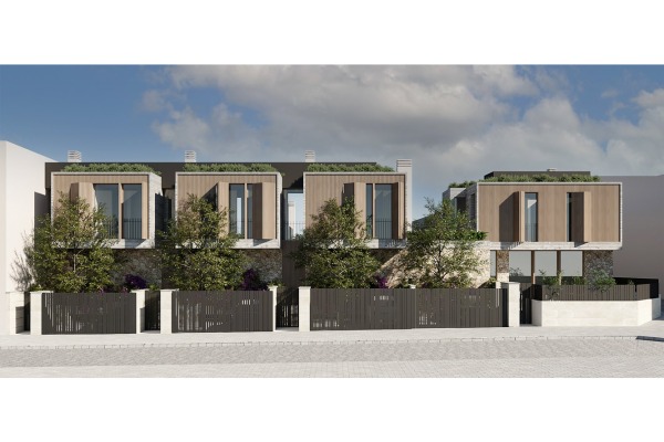 Moderne, neugebaute Reihenhäuser mit eigenem Pool in Son Espanyolet Bild 5