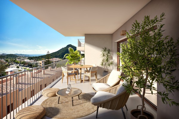 Strandnahe Neubauwohnung in einem modernen Bauprojekt in Capdepera Bild 3