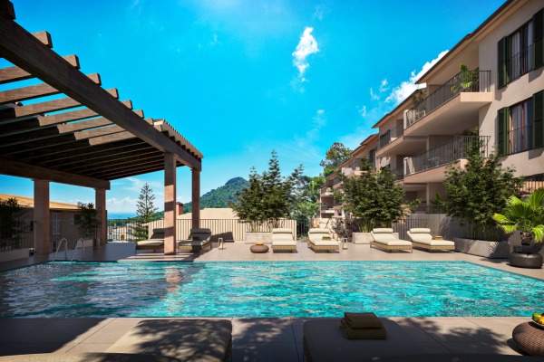 Strandnahe Neubauwohnung in einem modernen Bauprojekt in Capdepera Bild 9