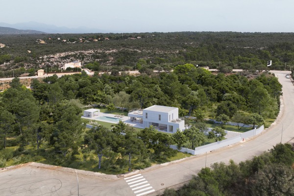 Neubauvilla mit moderner Architektur nah am Golfplatz in Son Gual Bild 3