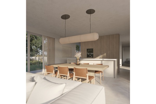 Neubauvilla mit moderner Architektur nah am Golfplatz in Son Gual Bild 5