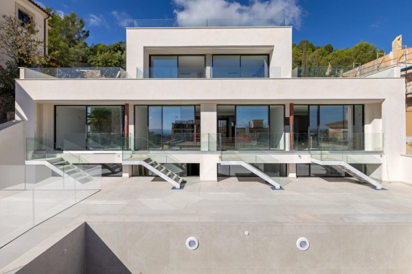 Neubauanlage mit Duplex und Triplex-Reihenhäusern mit Meerblick Bild 4