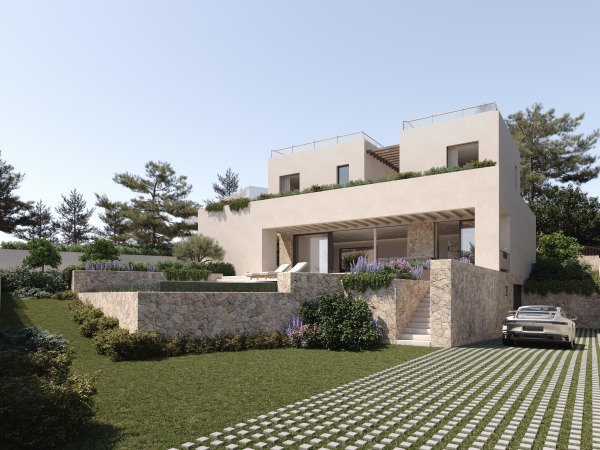Außergewöhnliche Neubau-Luxusvilla mit Meerblick hahe Palma Bild 2