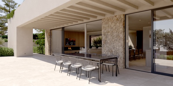 Außergewöhnliche Neubau-Luxusvilla mit Meerblick hahe Palma Bild 3