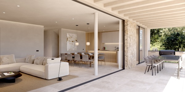 Außergewöhnliche Neubau-Luxusvilla mit Meerblick hahe Palma Bild 4