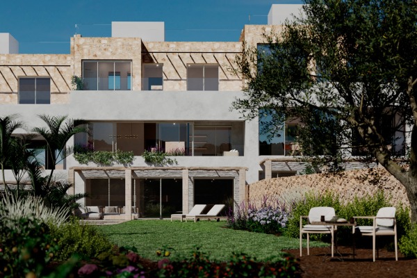 Neubau-Residenz mit Aufzug, Pool und Panoramablick im Südosten Mallorcas Bild 3